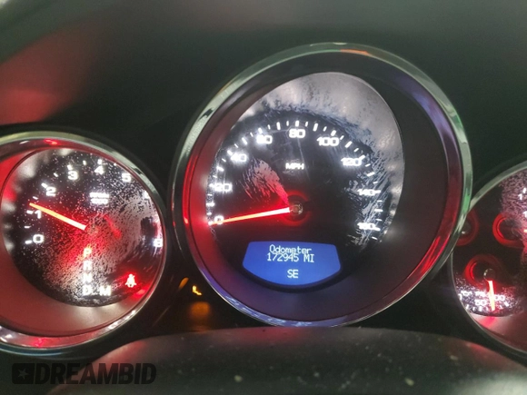 2011 Cadillac CTS with VIN 1G6DC5EY2B0170080, listed as a Copart auction lot 52306825 with 172,945 mi miles and Salvage Title. Bid and sale history available at DreamBid. Image 9.