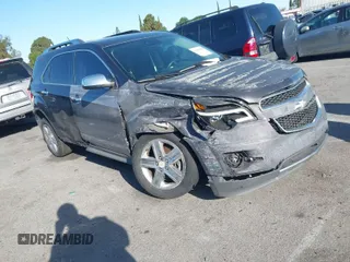 2015 Chevrolet Equinox LTZ with VIN 2GNFLHEK4F6170038, listed as a IAAI auction lot 41944028 with 103,202 mi miles. Bid and sale history available at carsss.com. Image 1.