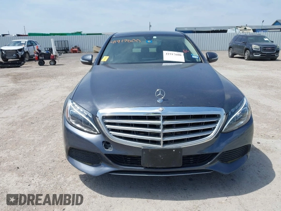 2015 Mercedes-Benz C-Class C 300 with VIN 55SWF4JB4FU056399, listed as a IAAI auction lot 41917600 with 74,398 mi miles. Bid and sale history available at carsss.com. Image 12.