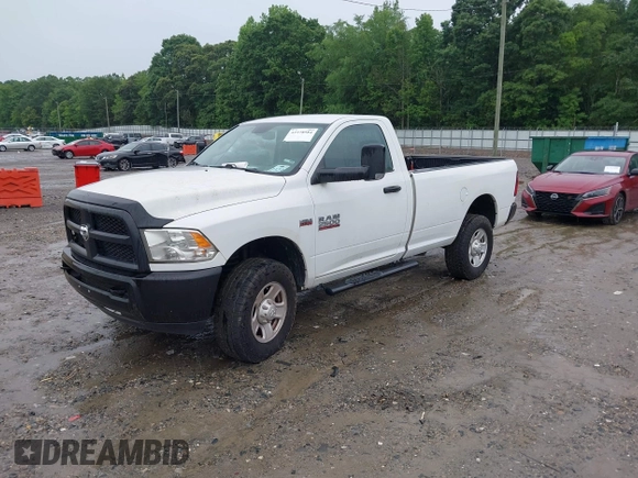 2018 Ram 2500 Tradesman z VIN 3C6MR5AJ8JG127319, wystawiony jako IAAI lot #42378584 z przebiegiem 132 406 mil mil oraz . Historia ofert i sprzedaży dostępna na DreamBid. Obrazek 2.