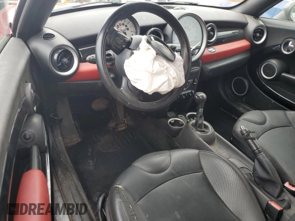 2013 MINI Cooper Coupe with VIN WMWSX1C57DT507660, listed as a Copart auction lot 63930314 with 119,945 mi miles and Non Repairable. Bid and sale history available at carsss.com. Image 8.