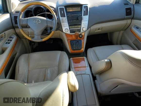 2009 Lexus RX 350 with VIN 2T2GK31U09C058961, listed as a Copart auction lot 49531075 with 153,832 mi miles and Salvage Title. Bid and sale history available at DreamBid. Image 8.