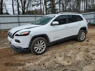 2017 Jeep Cherokee Limited with VIN 1C4PJLDS1HW626691, listed as a Copart auction lot 45802675 with 83,910 mi miles and Salvage Title. Bid and sale history available at carsss.com. Image 1.