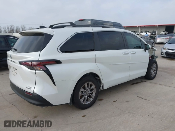 2023 Toyota Sienna XLE с VIN 5TDYRKEC4PS141247, выставлен на аукционе IAAI как лот 41791278 с пробегом 24 851 миль миль и . История ставок и продаж доступна на DreamBid. Изображение 4.