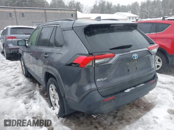 2021 Toyota RAV4 Hybrid XLE with VIN JTMRWRFVXMD127527, listed as a IAAI auction lot 41568988 with 66,358 mi miles. Bid and sale history available at carsss.com. Image 14.