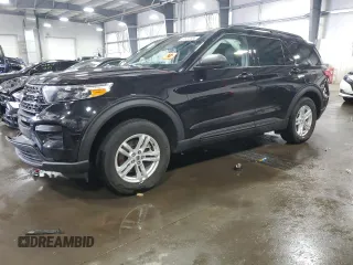 2020 Ford Explorer XLT with VIN 1FMSK8DH5LGB87387, listed as a Copart auction lot 50433855 with 23,616 mi miles and Salvage Title. Bid and sale history available at carsss.com. Image 1.