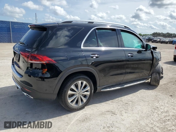2020 Mercedes-Benz GLE 350 z VIN 4JGFB4KB2LA047776, wystawiony jako Copart lot #61509725 z przebiegiem 46 913 mil mil oraz Nie do naprawy • Non repairable. Historia ofert i sprzedaży dostępna na DreamBid. Obrazek 3.