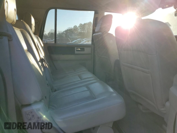2009 Ford Expedition EL Eddie Bauer with VIN 1FMFK18539EB10658, listed as a Copart auction lot 81851124 with 204,734 mi miles and Clean Title. Bid and sale history available at carsss.com. Image 11.