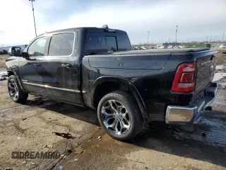 2023 Ram 1500 Limited with VIN 1C6SRFHT1PN530126, listed as a Copart auction lot 47220765 with 36,480 mi miles and Salvage title. Bid and sale history available at DreamBid. Image 2.