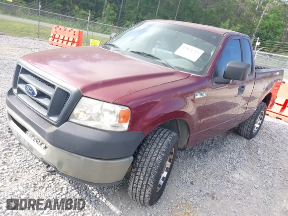 2006 Ford F-150 XL with VIN 1FTRF14W96NB07411, listed as a IAAI auction lot 42078713 with 238,462 mi miles. Bid and sale history available at carsss.com. Image 2.