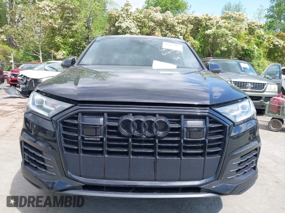 2021 Audi Q7 Premium Plus with VIN WA1LXAF74MD018111, listed as a IAAI auction lot 41967005 with 70,857 mi miles and . Bid and sale history available at DreamBid. Image 12.