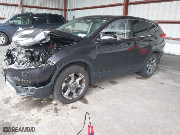 2019 Honda CR-V EX with VIN 7FARW2H5XKE043495, listed as a IAAI auction lot 41912819 with 57,848 mi miles. Bid and sale history available at carsss.com. Image 17.