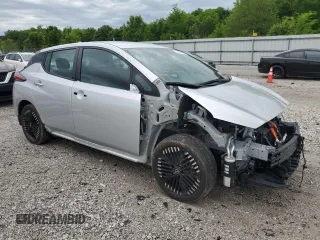 2023 Nissan LEAF SV Plus z VIN 1N4CZ1CV6PC563116, wystawiony jako Copart lot #54734465 z przebiegiem 11 385 mil mil oraz Szkoda całkowita • Salvage title. Historia ofert i sprzedaży dostępna na DreamBid. Obrazek 4.