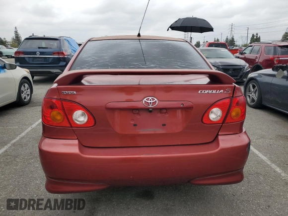 2003 Toyota Corolla CE with VIN 1NXBR32E63Z118863, listed as a Copart auction lot 54616565 with 233,229 mi miles and Salvage Title. Bid and sale history available at DreamBid. Image 6.