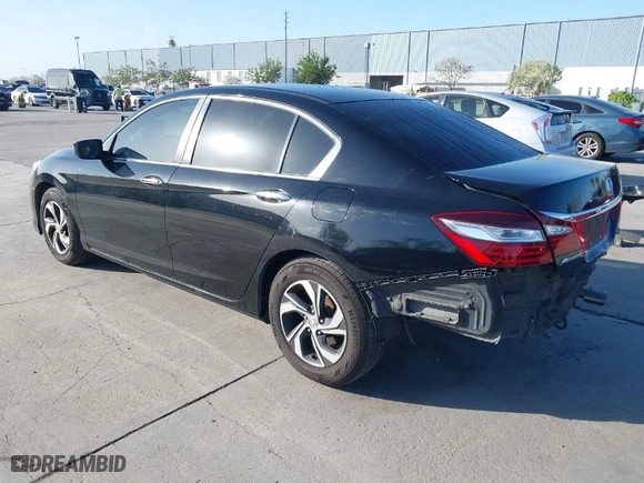 2017 Honda Accord Sedan LX with VIN 1HGCR2F37HA181962, listed as a IAAI auction lot 41933474 with 107,605 mi miles. Bid and sale history available at carsss.com. Image 3.