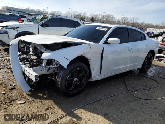 2020 Dodge Charger SXT with VIN 2C3CDXBG7LH135646, listed as a Copart auction lot 41998985 with 109,353 mi miles and Non Repairable. Bid and sale history available at carsss.com. Image 1.