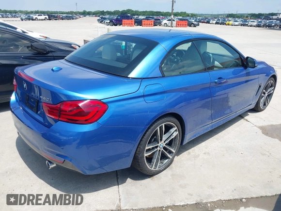 2018 BMW 4 Series 440i z VIN WBA4Z5C56JEE16537, wystawiony jako IAAI lot #42432394 z przebiegiem 56 053 mil mil oraz . Historia ofert i sprzedaży dostępna na DreamBid. Obrazek 4.