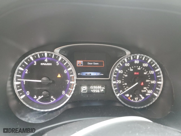 2016 Infiniti QX60 with VIN 5N1AL0MM6GC511824, listed as a Copart auction lot 52415255 with 159,686 mi miles and Salvage Title. Bid and sale history available at carsss.com. Image 9.