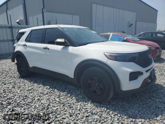 2021 Ford Police Interceptor Utility z VIN 1FM5K8AB4MGA46888, wystawiony jako Copart lot #53483365 z przebiegiem 81 293 mil mil oraz Nie do naprawy. Historia ofert i sprzedaży dostępna na DreamBid. Obrazek 4.