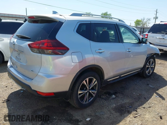 2018 Nissan Rogue SV with VIN 5N1AT2MT6JC844714, listed as a IAAI auction lot 41969677 with 121,187 mi miles and . Bid and sale history available at carsss.com. Image 4.