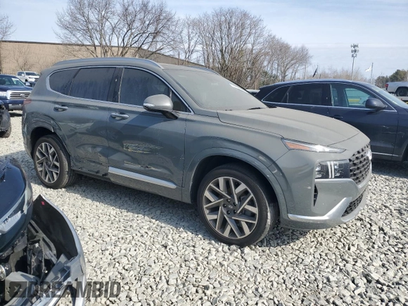 2023 Hyundai Santa Fe Calligraphy with VIN 5NMS54AL6PH494448, listed as a Copart auction lot 49070955 with 0 mi miles and Salvage Title. Bid and sale history available at carsss.com. Image 4.