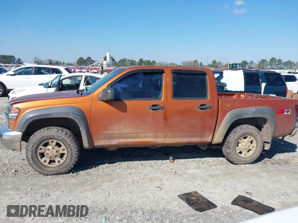 2005 Chevrolet Colorado 1SF LS Z71 with VIN 1GCDT136158216222, listed as a IAAI auction lot 41563003 with 259,490 mi miles. Bid and sale history available at carsss.com. Image 14.