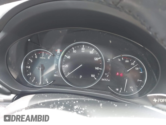 2021 Mazda CX-5 Grand Touring with VIN JM3KFBDM2M0431484, listed as a IAAI auction lot 42547665 with 34,757 mi miles and . Bid and sale history available at DreamBid. Image 7.