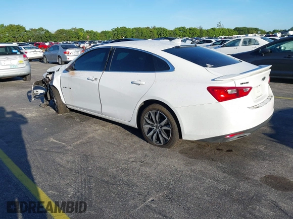 2023 Chevrolet Malibu RS with VIN 1G1ZG5ST8PF230182, listed as a IAAI auction lot 41719740 with 18,512 mi miles and . Bid and sale history available at DreamBid. Image 3.