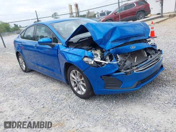 2020 Ford Fusion SE with VIN 3FA6P0HD4LR195267, listed as a IAAI auction lot 42010448 with 97,603 mi miles and . Bid and sale history available at DreamBid. Image 1.