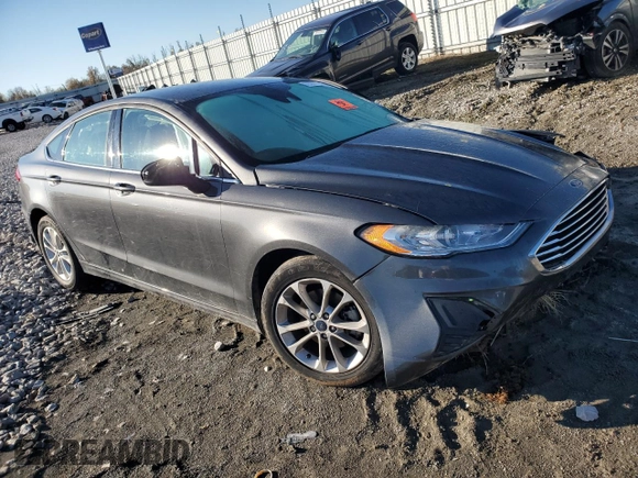 2020 Ford Fusion SE with VIN 3FA6P0HDXLR147336, listed as a Copart auction lot 79800464 with Not Provided miles and Salvage Title. Bid and sale history available at carsss.com. Image 4.