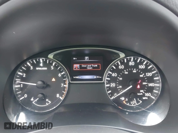 2016 Nissan Altima S with VIN 1N4AL3APXGN360615, listed as a IAAI auction lot 41866447 with 141,060 mi miles and . Bid and sale history available at DreamBid. Image 7.