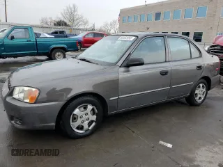 2002 Hyundai Accent GL with VIN KMHCG45C72U269610, listed as a Copart auction lot 80362953 with 89,481 mi miles and Salvage Title. Bid and sale history available at carsss.com. Image 1.
