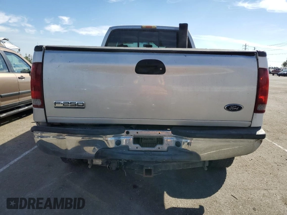 2007 Ford Super Duty F-250 XL with VIN 1FTSW21P47EB51628, listed as a Copart auction lot 74897594 with 297,617 mi miles and Salvage Title. Bid and sale history available at carsss.com. Image 6.