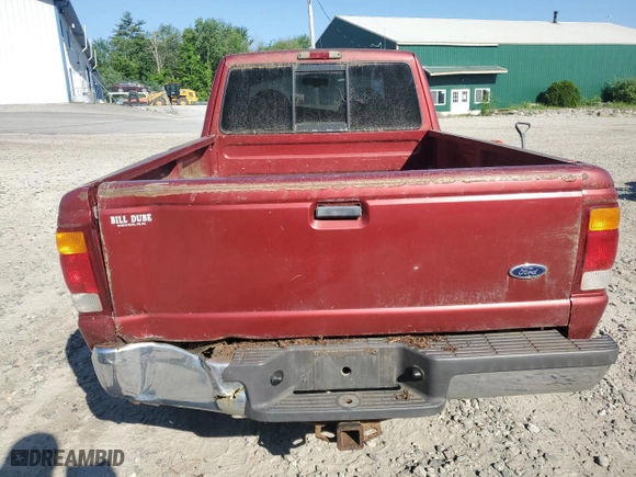 1999 Ford Ranger XLT with VIN 1FTZR15X8XTA22720, listed as a Copart auction lot 46024975 with 0 mi miles and Non Repairable. Bid and sale history available at carsss.com. Image 6.