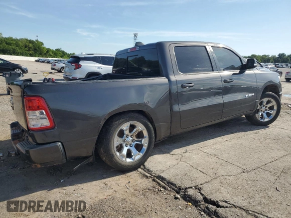 2020 Ram 1500 Lone Star with VIN 1C6RREFT3LN237625, listed as a Copart auction lot 54967085 with 121,388 mi miles and Salvage title. Bid and sale history available at DreamBid. Image 3.