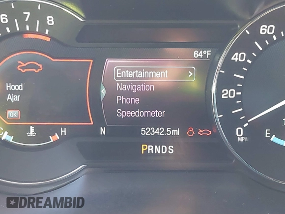 2018 Lincoln MKZ Reserve with VIN 3LN6L5E92JR629004, listed as a IAAI auction lot 41577496 with 52,342 mi miles. Bid and sale history available at carsss.com. Image 15.