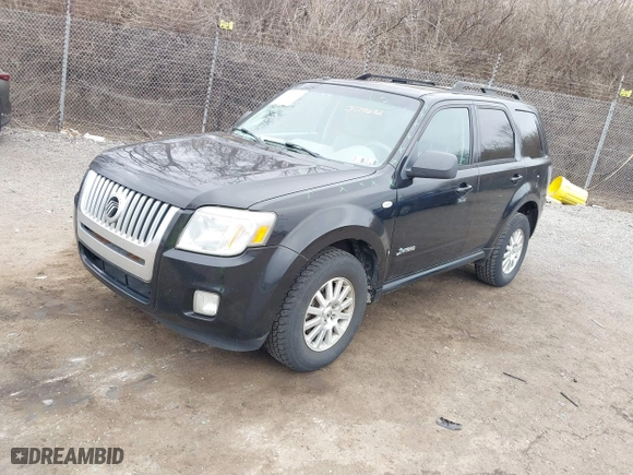 2009 Mercury Mariner Hybrid with VIN 4M2CU29359KJ09642, listed as a IAAI auction lot 41734762 with 233,989 mi miles. Bid and sale history available at carsss.com. Image 18.