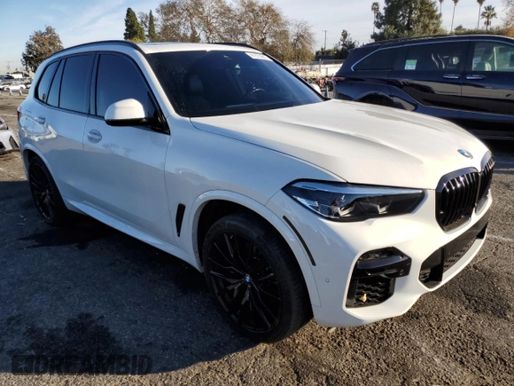 2023 BMW X5 sDrive40i with VIN 5UXCR4C06P9P72139, listed as a Copart auction lot 41875905 with 24,037 mi miles and Salvage Title. Bid and sale history available at carsss.com. Image 4.