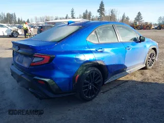 2022 Subaru WRX Premium with VIN JF1VBAF60N9007671, listed as a IAAI auction lot 41385391 with 54,261 mi miles. Bid and sale history available at carsss.com. Image 4.