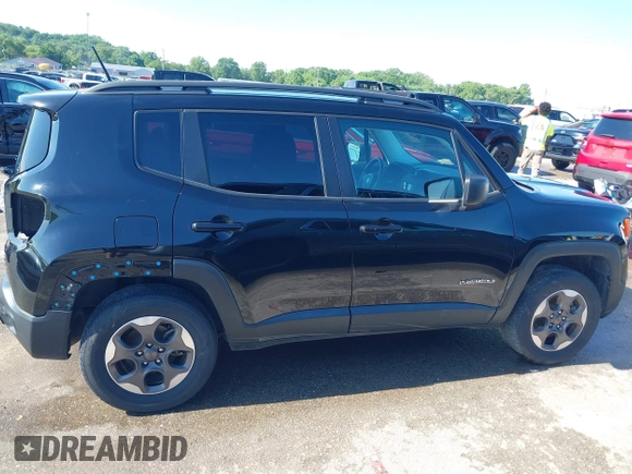 2017 Jeep Renegade Sport with VIN ZACCJBAB7HPE42978, listed as a IAAI auction lot 42348869 with 78,154 mi miles and . Bid and sale history available at DreamBid. Image 14.
