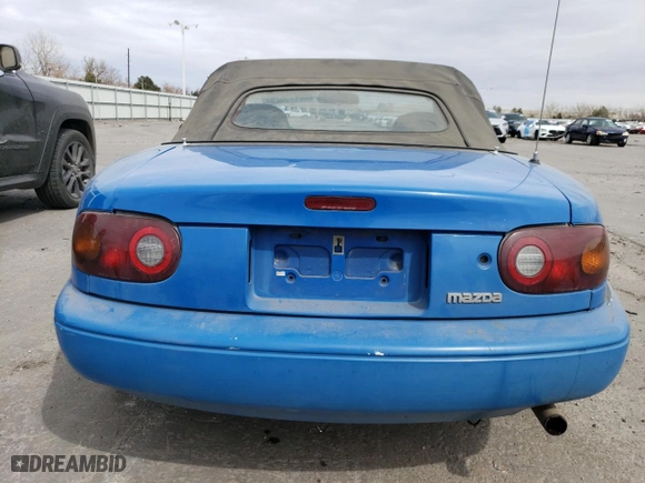 1991 Mazda MX-5 Miata Special Edition with VIN JM1NA3518M1218290, listed as a Copart auction lot 50175525 with 171,790 mi miles and Clean Title. Bid and sale history available at carsss.com. Image 6.