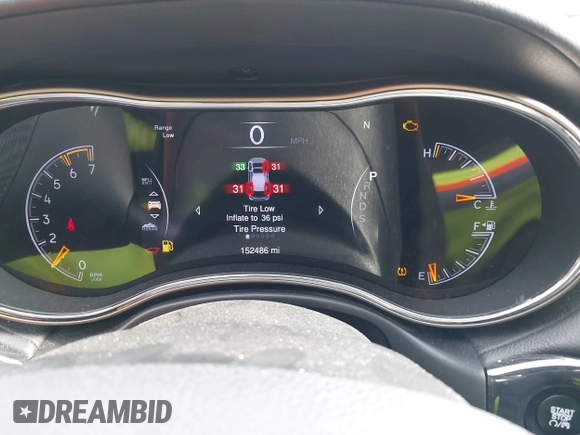 2015 Jeep Grand Cherokee Overland with VIN 1C4RJFCT4FC138404, listed as a IAAI auction lot 41188085 with 152,486 mi miles. Bid and sale history available at carsss.com. Image 7.