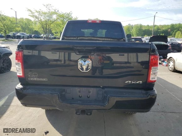 2020 Ram 2500 Big Horn with VIN 3C6UR5DL1LG115318, listed as a Copart auction lot 53909135 with 88,078 mi miles and Salvage Title. Bid and sale history available at carsss.com. Image 6.