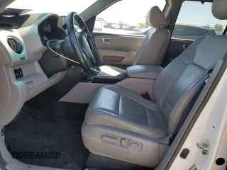 2013 Honda Pilot Touring with VIN 5FNYF4H95DB016049, listed as a Copart auction lot 61012725 with 104,252 mi miles and Salvage title. Bid and sale history available at DreamBid. Image 7.