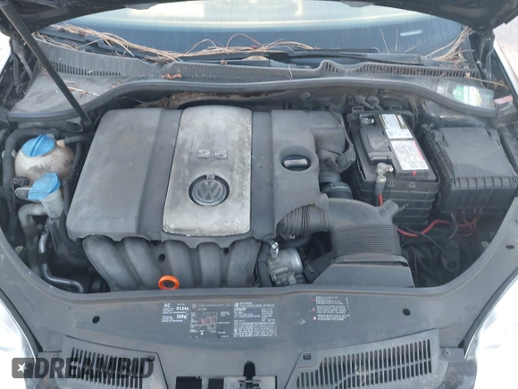 2007 Volkswagen Rabbit with VIN WVWDS71K37W197922, listed as a IAAI auction lot 41831365 with 123,364 mi miles and . Bid and sale history available at DreamBid. Image 10.