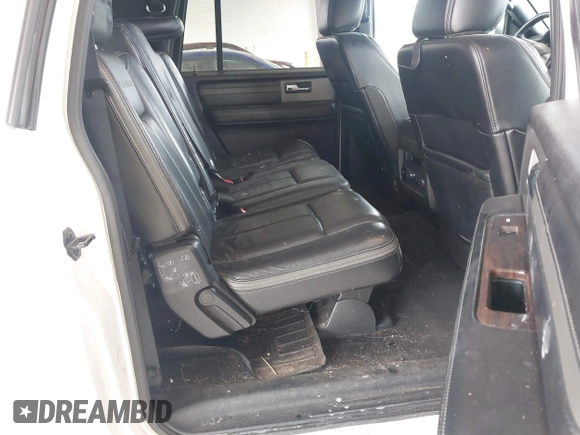 2017 Ford Expedition Max Platinum with VIN 1FMJK1MT9HEA35915, listed as a IAAI auction lot 42626678 with 141,127 mi miles and . Bid and sale history available at DreamBid. Image 8.
