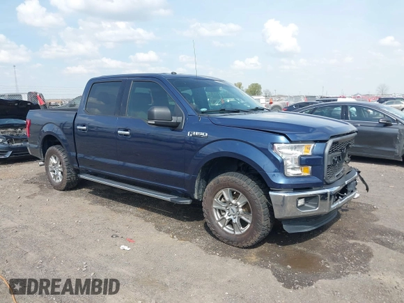 2016 Ford F-150 XL with VIN 1FTEW1CF8GKF90540, listed as a IAAI auction lot 41902887 with 112,394 mi miles and . Bid and sale history available at carsss.com. Image 1.