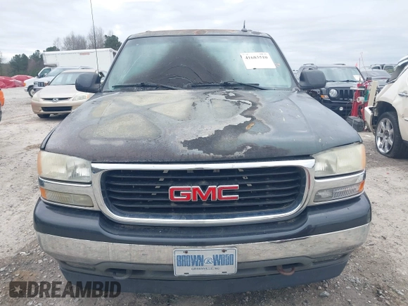 2005 GMC Yukon SLT with VIN 1GKEC13T25J222926, listed as a IAAI auction lot 41683510 with 1 mi miles. Bid and sale history available at carsss.com. Image 6.