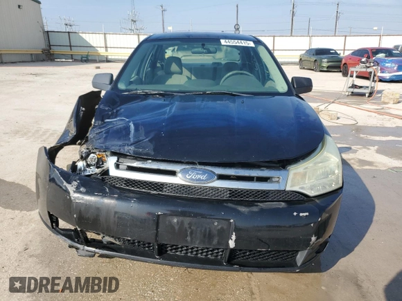 2008 Ford Focus S with VIN 1FAHP34NX8W244453, listed as a Copart auction lot 44554415 with 167,310 mi miles and Salvage Title. Bid and sale history available at carsss.com. Image 5.