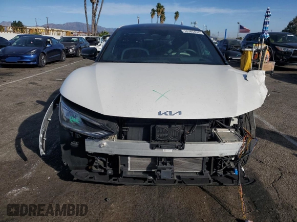 2023 Kia EV6 GT-Line with VIN KNDC44LA6P5091981, listed as a Copart auction lot 78285494 with 22,726 mi miles and Salvage Title. Bid and sale history available at carsss.com. Image 5.